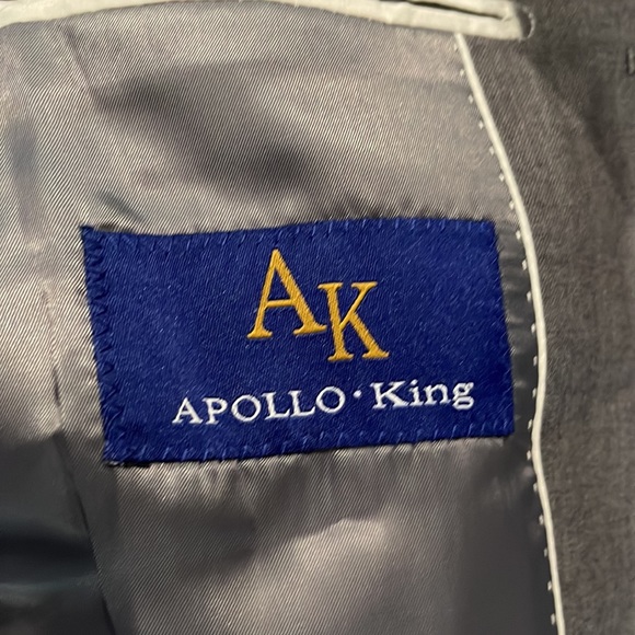 Apollo King men’s mandarin collar, 9 button jacket, size 38R - Picture 2 of 5